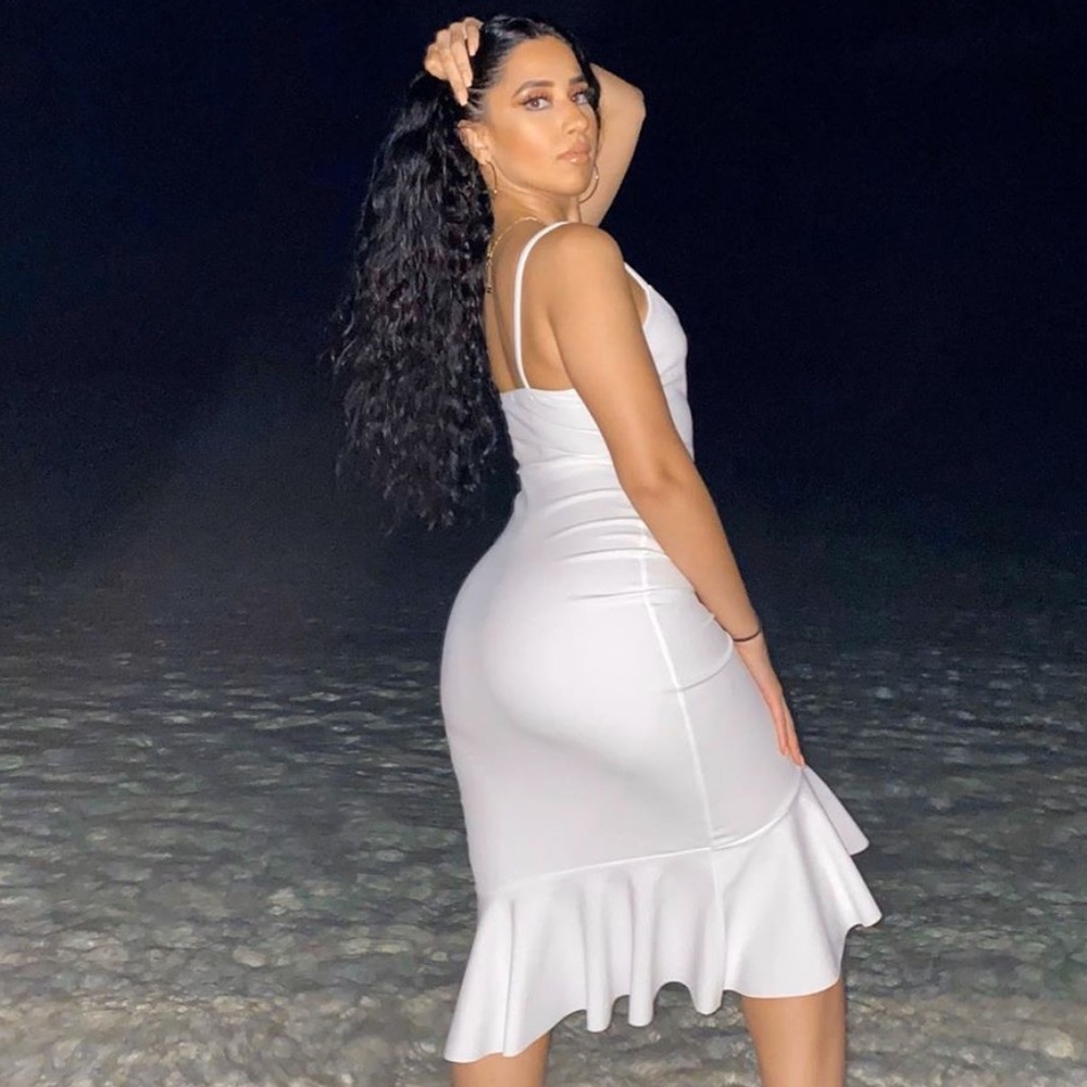 White dress